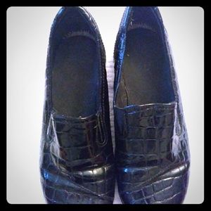 Size 9.5 Clarks Patent Leather Loafers